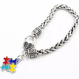 Hand crafted Autism Charm bracelet